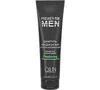Восстанавливающий шампунь-кондиционер Shampoo-Conditioner Restoring Premier For Men Ollin Professional