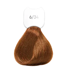 Стойкая крем-краска для волос Kydra Creme (KC00634, 6/34, Blond fonce dore cuivre, 60 мл, Золотистые/Медные оттенки)