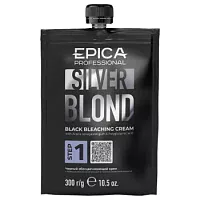 Черный обесцвечивающий крем Silver Blond Epica