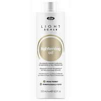 Безаммиачное осветляющее масло для волос Light Scale Lightening Oil Lisap Milano