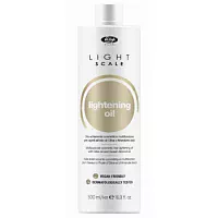 Безаммиачное осветляющее масло для волос Light Scale Lightening Oil Lisap Milano