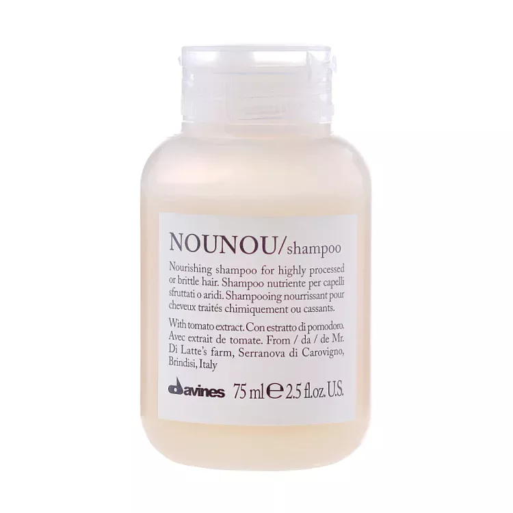 Питательный шампунь для уплотнения волос Nounou shampoo (75 мл)