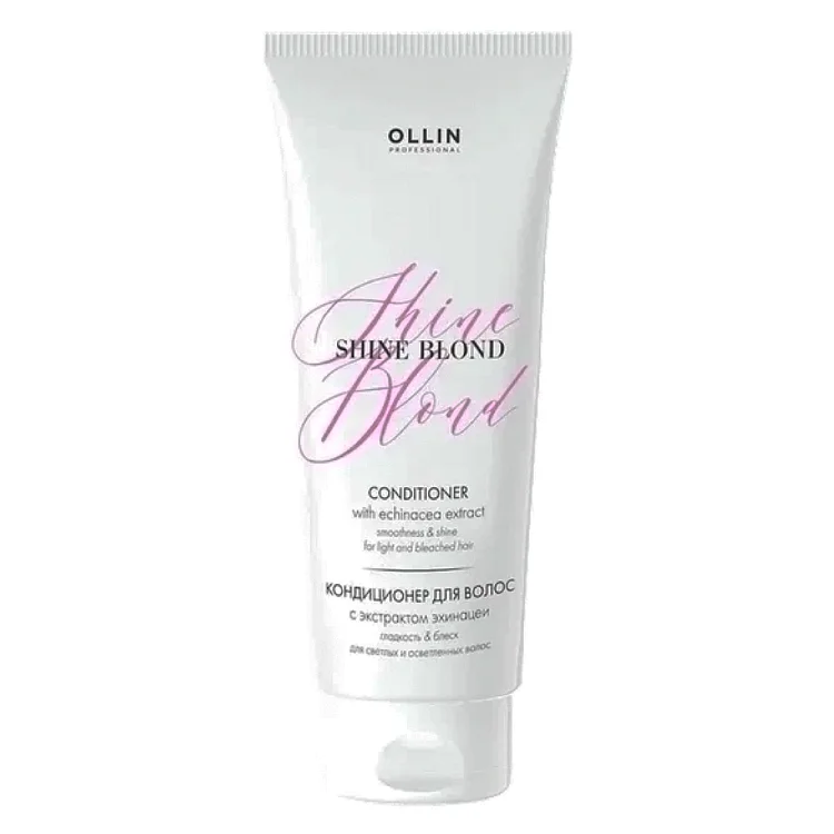Кондиционер с экстрактом эхинацеи Ollin Shine Blond