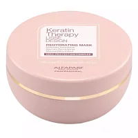 Кератиновая увлажняющая восстанавливающая маска для волос Lisse Design Rehydrating Mask Alfaparf Milano