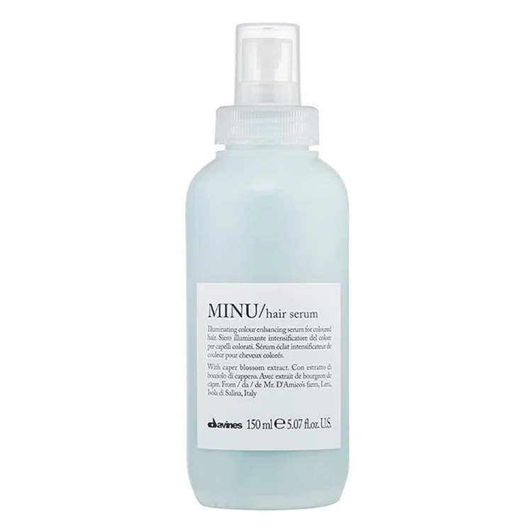 Несмываемая сыворотка для окрашенных волос Minu Hair serum