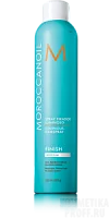 Лак сияющий для волос сильной фиксации Moroccanoil