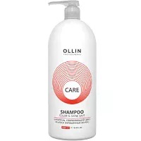 Шампунь для сохранения цвета и блеска окрашенных волос Color&Shine Save Shampoo Ollin Care Ollin Professional