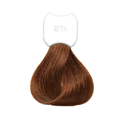 Стойкая крем-краска для волос Kydra Creme (KC00774, 7/74, Blond marron cuivre, 60 мл, Каштановые/Махагоновые/Красные/Рубиновые оттенки)