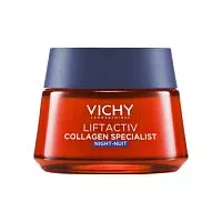 Ночной крем для лица с ретинолом против пигментации и морщин Лифтактив Vichy