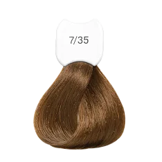 Стойкая крем-краска для волос Kydra Creme (KC00735, 7/35, Blond dore acajou, 60 мл, Золотистые/Медные оттенки)