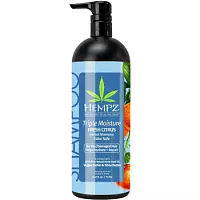 Шампунь Тройное увлажнение Triple Moisture Daily Herbal Replenishing Shampoo (1000 мл) Hempz