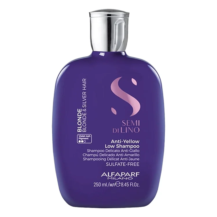 Шампунь тонирующий антижёлтый  Anti-Yellow Low Shampoo