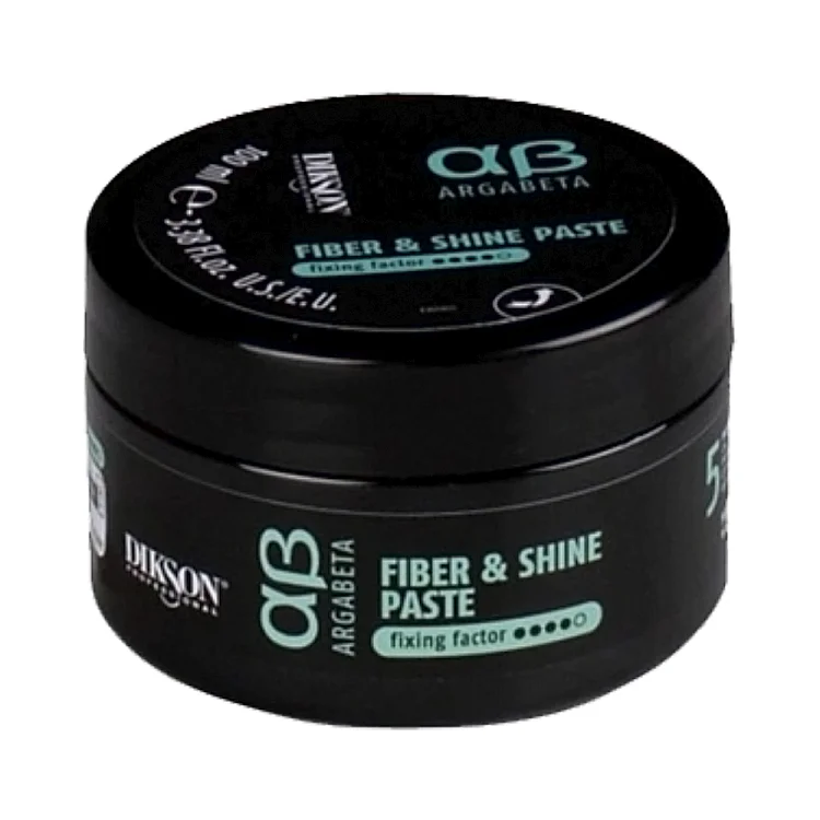 Паста моделирующая, волокнистая для блеска волос 05 Fiber&Shine Paste