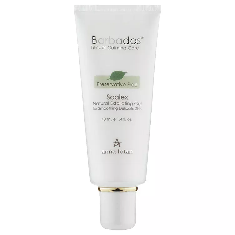 Натуральный пилинг-гель для деликатной кожи Scalex Natural Exfoliating Gel Barbados