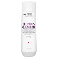 Шампунь против желтизны для осветленных волос Blondes & Highlights Goldwell