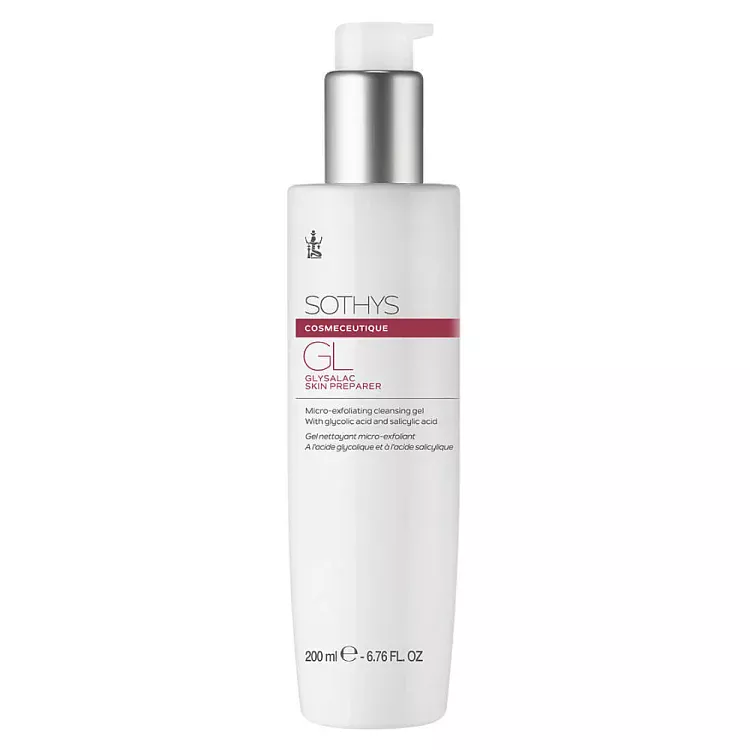 Мультиактивный очищающий гель для лица Glisalac Skin Preparer