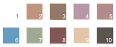 Тени для век сатиновые Silky Eyeshadow
