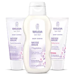 Weleda Детская серия с алтеем для гиперчувствительной кожи