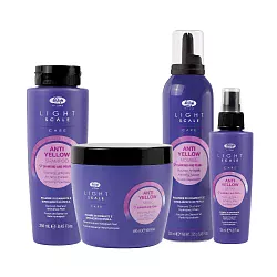 Lisap Milano Уход за осветленными, мелированными и седыми волосами Light Scale Anti-Yellow Line Lisap