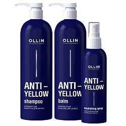 Ollin Professional Линия ухода за блондом Anti-Yellow