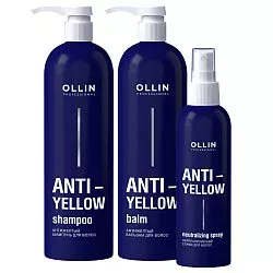Ollin Professional Линия ухода за блондом Anti-Yellow