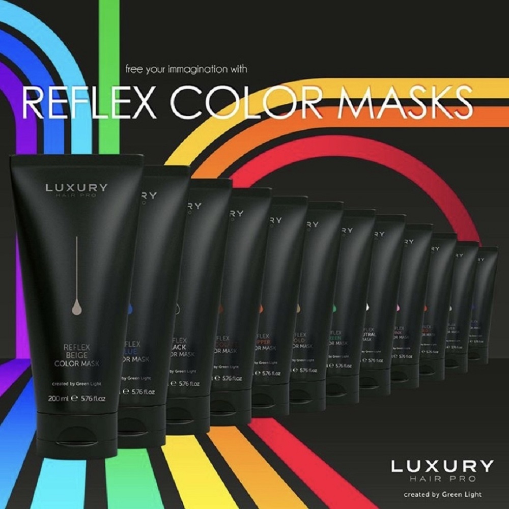 Оттеночная маска Черная Reflex Color Mask Nero