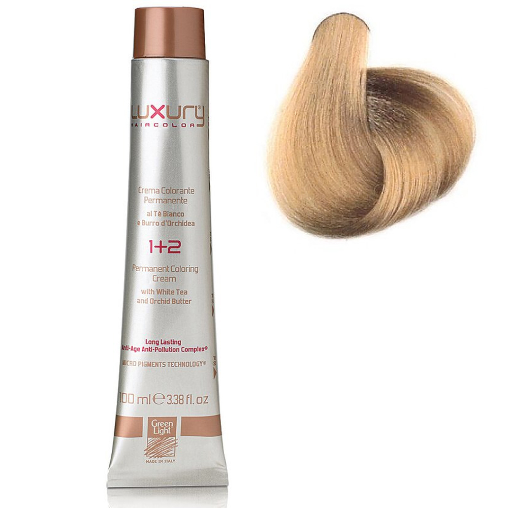 Стойкая крем-краска Чистый светлый блондин 8.03 Luxury Hair Color Pure Light Blond 8.03