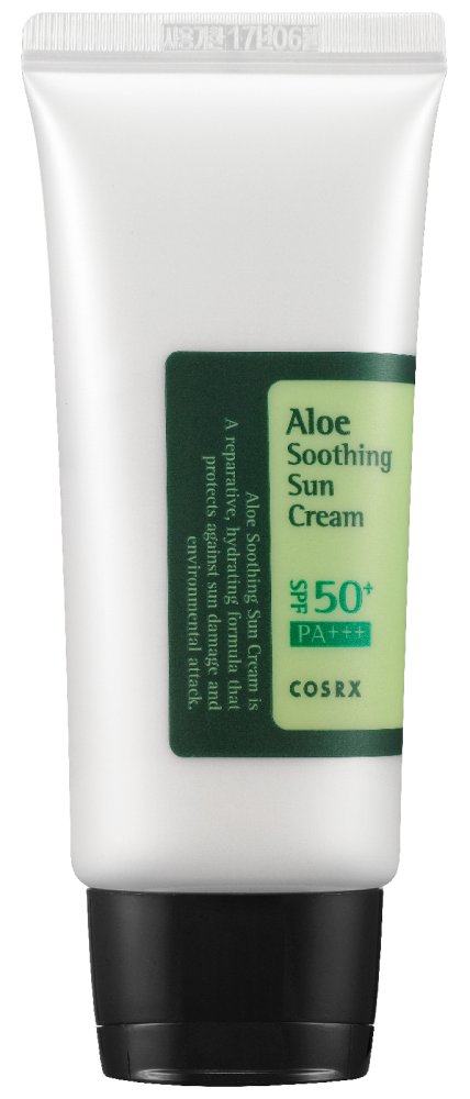 Солнцезащитное средство с алоэ для лица SPF 50 PA+++ Aloe Soothing Sun Cream