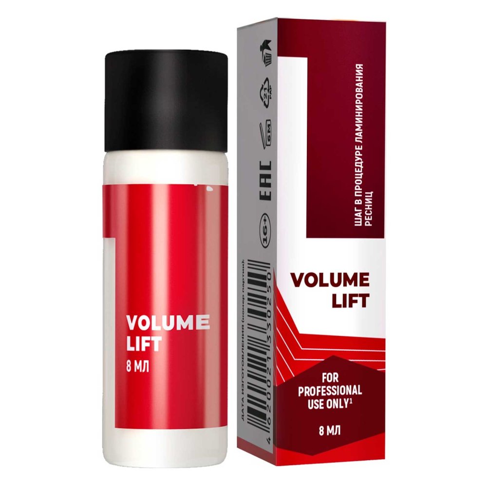 Состав №1 для ламинирования ресниц и бровей Volume Lift состав для выпрямления волос split pro max 1 л
