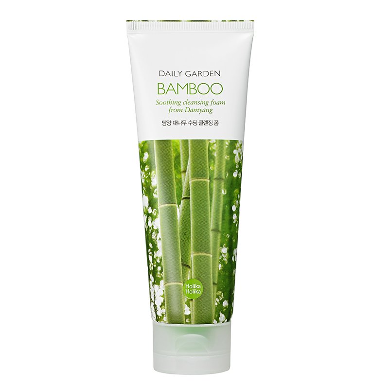 Очищающая пенка с бамбуком Daily Garden Bamboo Soothing cleansing foam from Damyang