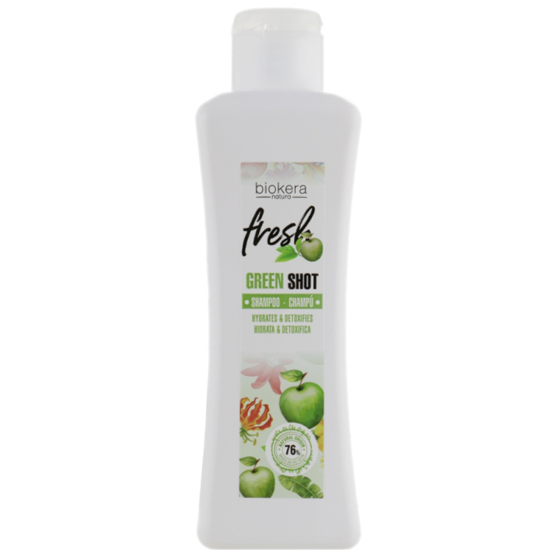 Шампунь для волос Biokera Fresh Green Shot (1734, 1000 мл) твистер helios тiny credo green peas 4 см 12 шт hs 8 051
