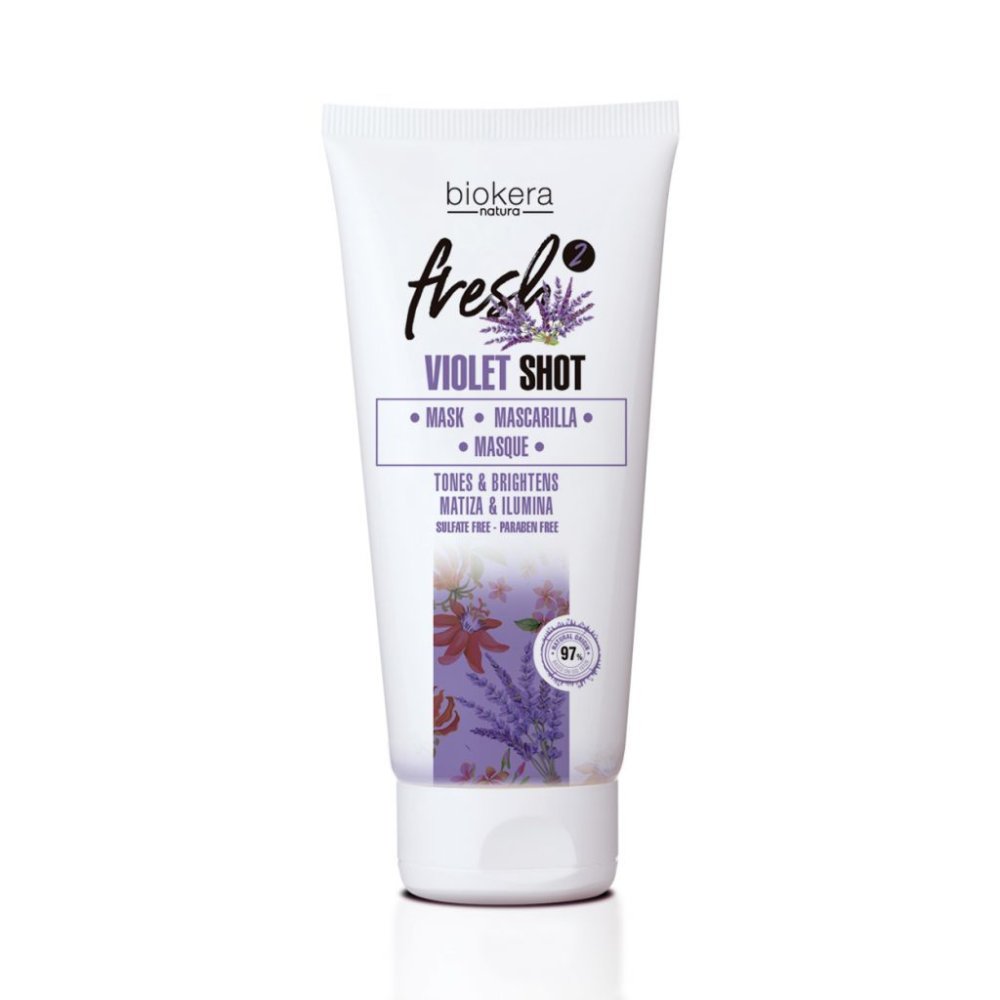 Маска Biokera Fresh Violet шампунь для волос biokera fresh green shot 3551 100 мл