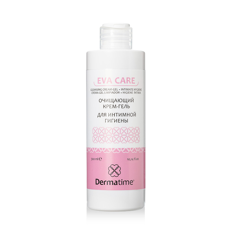 Очищающий крем-гель для интимной гигиены Cleansing Cream-Gel Eva Care icon skin мусс для интимной гигиены probiotic care 175