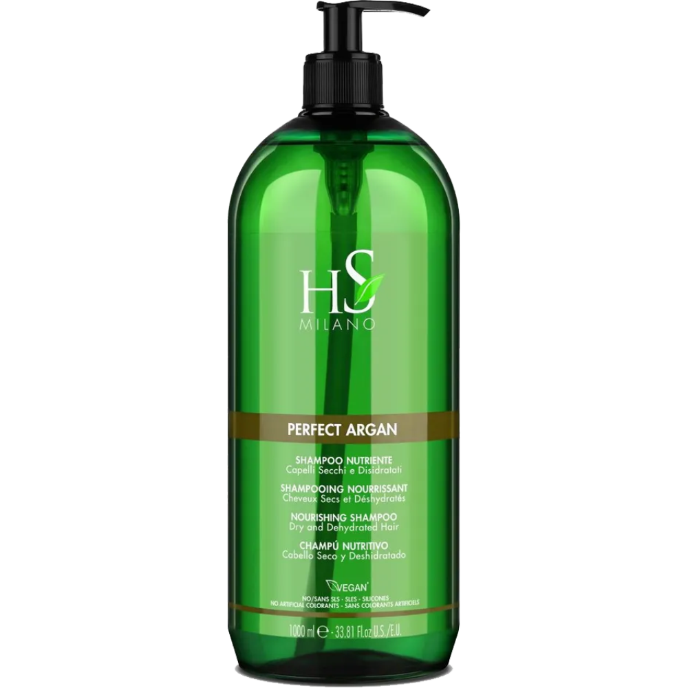 Шампунь для сухих и ослабленных волос с аргановым маслом Hs Perfect Argan. Shampoo Nutriente (7242, 1000 мл)