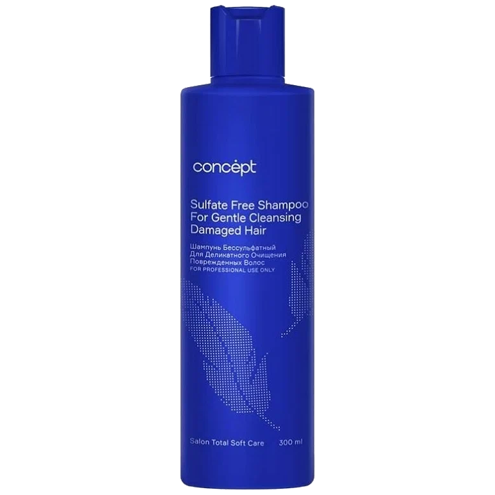 Шампунь бессульфатный для деликатного очищения поврежденных волос Soft Care (91247, 1000 мл) восстанавливающий шампунь для поврежденных волос purify reale intense nutritionshampoo