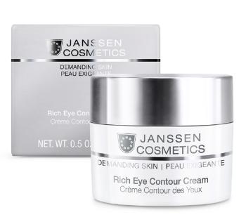 Питательный крем для кожи вокруг глаз Rich Eye Contour Cream (Janssen)