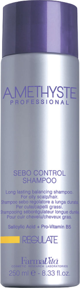 Шампунь для жирной кожи головы Amethyste Regulate Sebo Controll Shampoo (56011, 1000 мл)