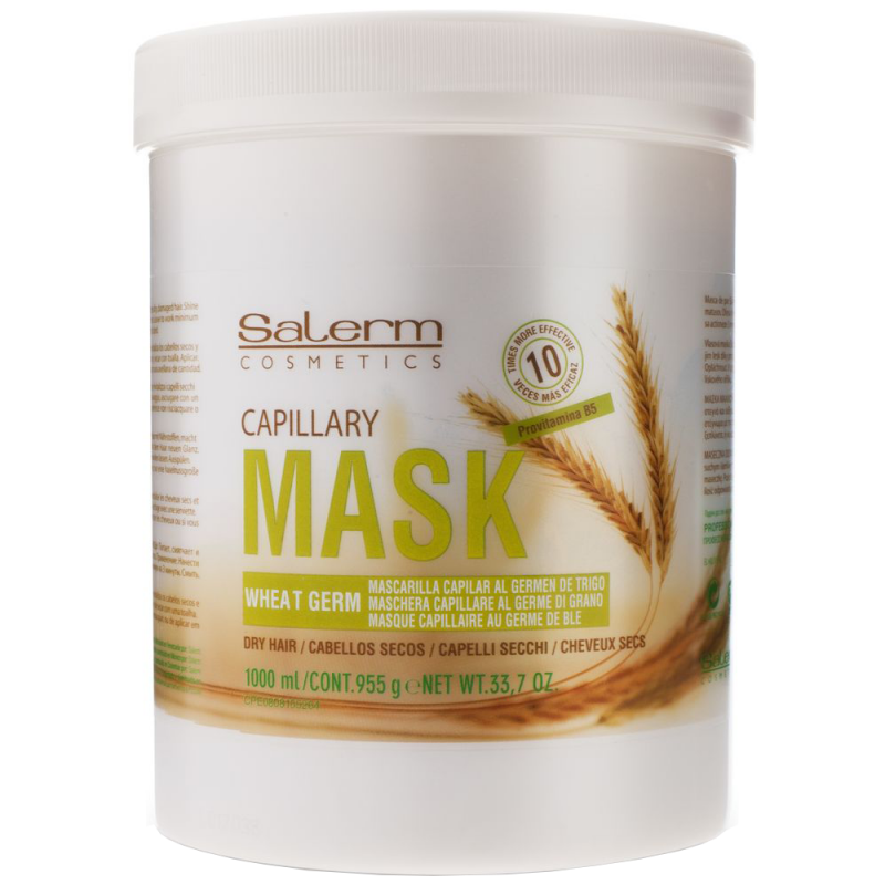 Питательная увлажняющая маска Wheat Germ (798, 1000 мл) lisap milano маска увлажняющая и питательная lisaplex bond saver mask 250 мл