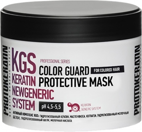 Маска-глосс для интенсивной защиты цвета окрашенных волос (ПК1204, 250 мл)