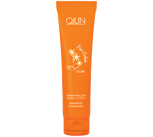 Шампунь для волос и тела Shampoo Hair & Body Ollin Pina Colada Sun