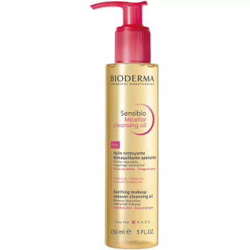 Очищающее мицеллярное масло для чувствительной кожи Сенсибио (Bioderma)