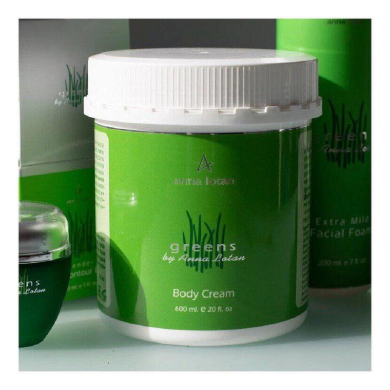 Крем для тела Greens Body Cream (AL7415, 600 мл) anna lotan крем лифтинг против морщин пролайн proligne lifting anti wrinkle cream greens 50 мл