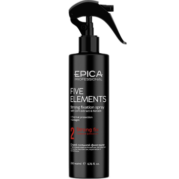 Спрей для волос сильной фиксации с термозащитным комплексом Five Elements (Epica)