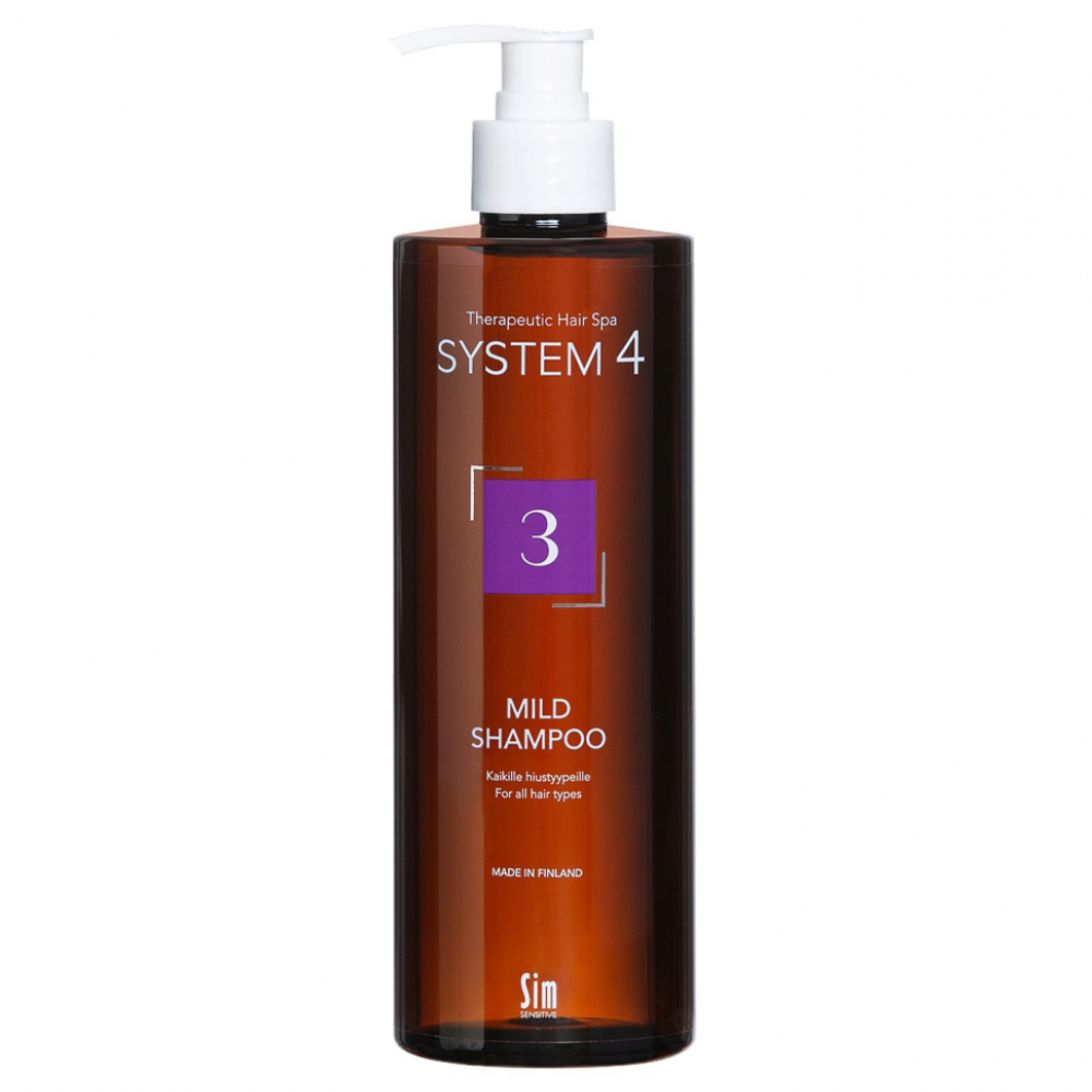 Терапевтический шампунь №3 для чувствительной кожи System 4
