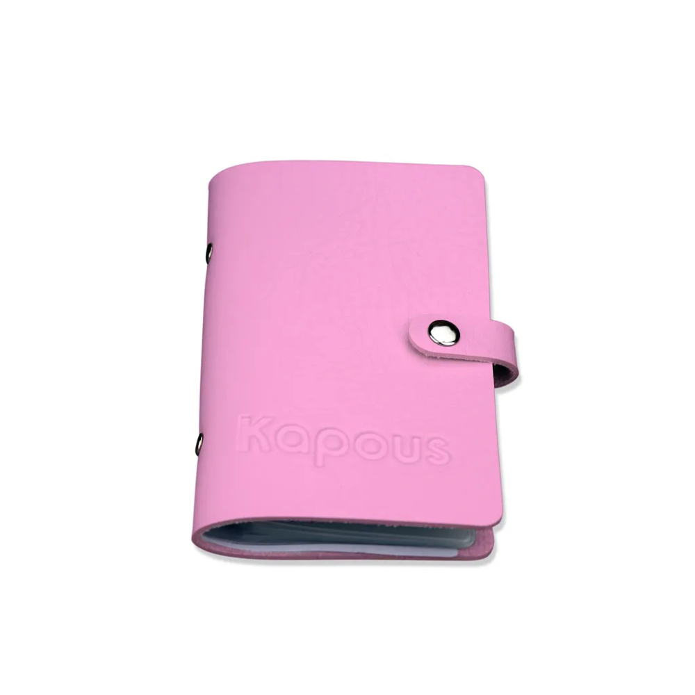 Органайзер для стемпинг пластин на 15 штук розовый Crazy story crazy horse texture pu leather card slot vertical flip phone case for zte blade v30 red