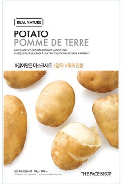 Тканевая маска с экстрактом картофеля Real Nature Mask Sheet Potato