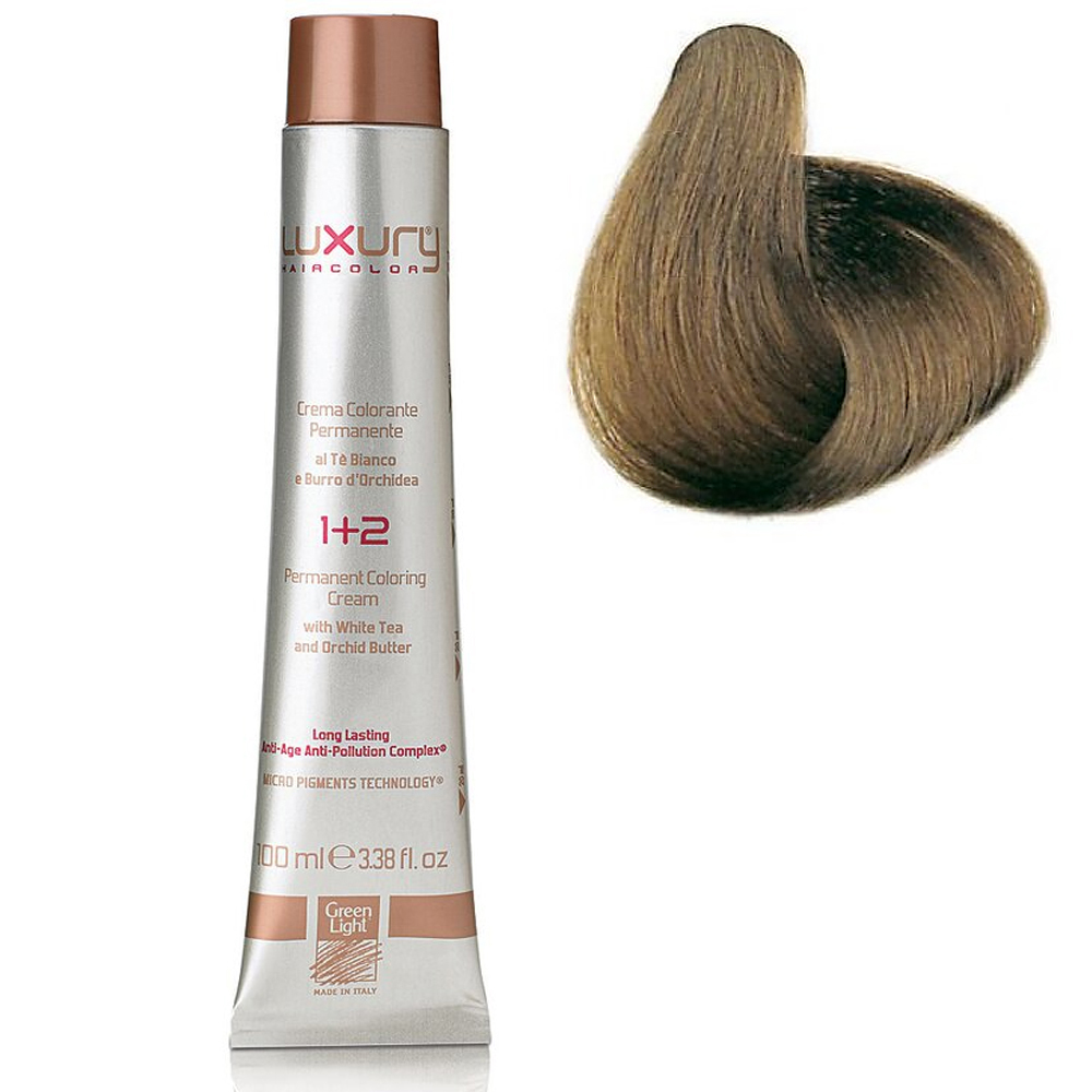 Стойкая крем-краска Очень светлый спокойный блондин 9.11 Luxury Hair Color Very Light Pacific Blond 9.11