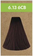 Перманентная краска для волос Permanent color Vegan (48145, 6.13 6CB, холодный бежевый темно-русый, 100 мл)