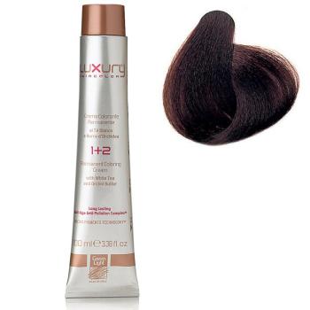 Стойкая крем-краска Кариока коричневый 4.23 Luxury Hair Color Carioca Brown 4.23 (Green Light)
