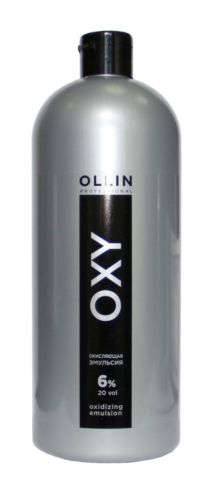 Окисляющая эмульсия 6% 20vol. Oxidizing Emulsion Ollin Oxy (серая) (397601              , 1000 мл)
